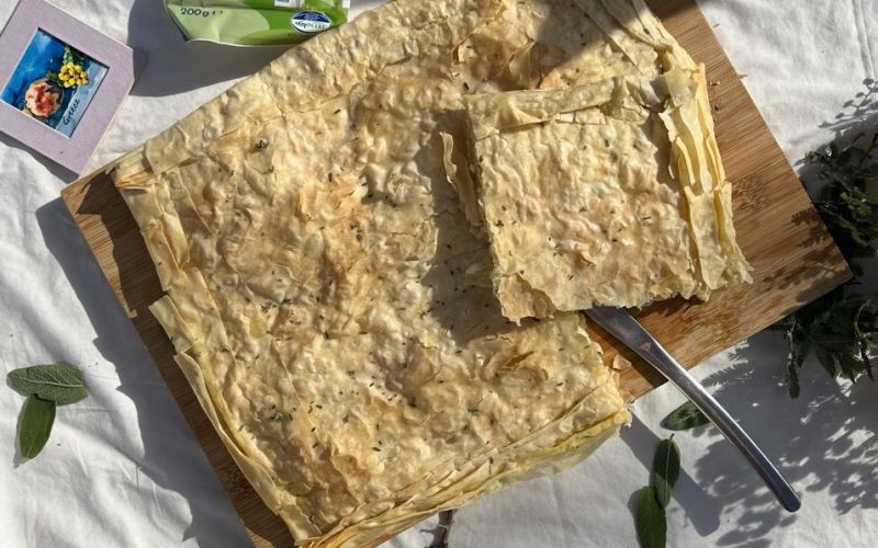 Focaccia di Recco rivisitata