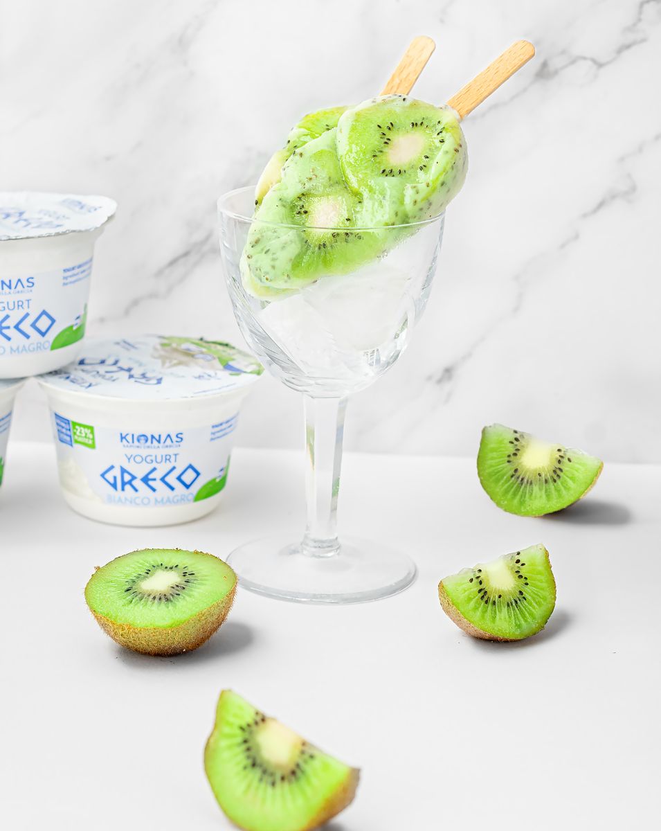 Ghiaccioli al kiwi
