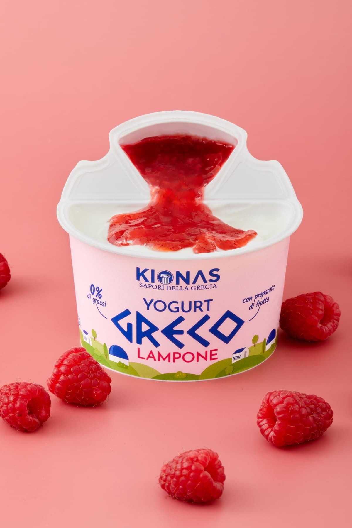 Yogurt Greco Lampone Kionas