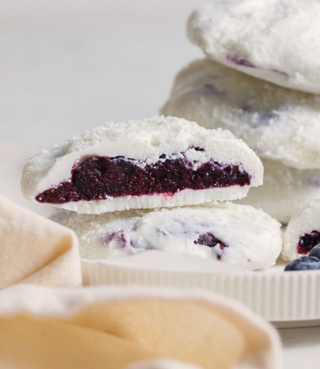 Bites yogurt e mirtilli