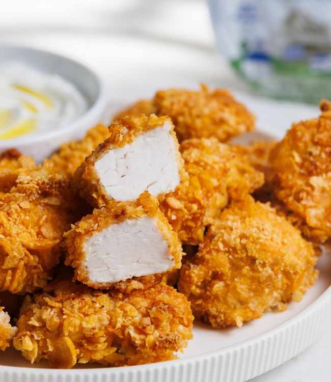 Nuggets di pollo allo yogurt