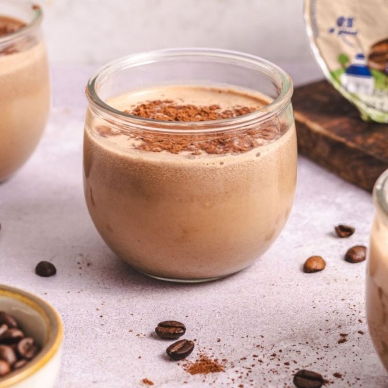 Frappuccino al cacao e caffè