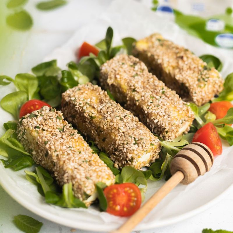 Stick di feta al sesamo