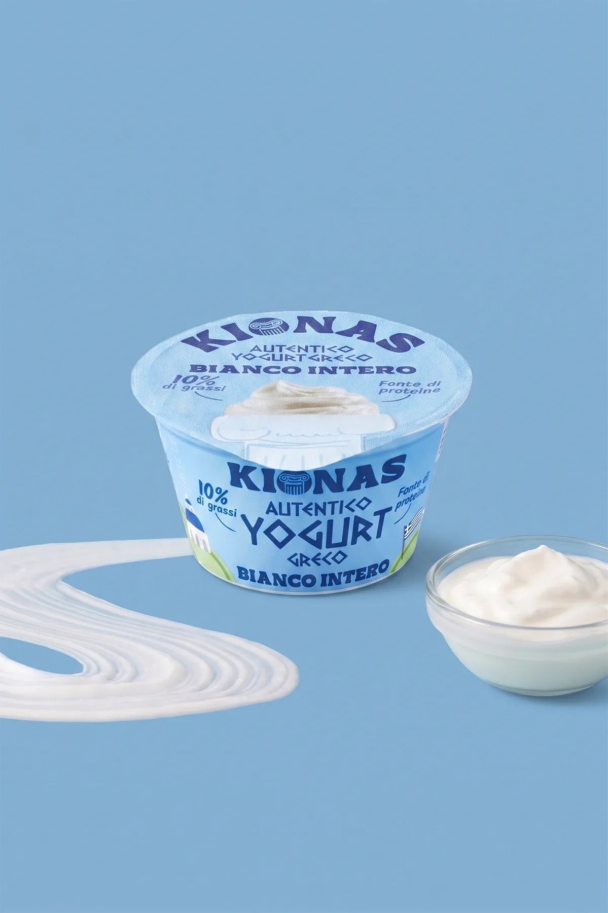 Yogurt Greco Bianco Intero Kionas - Avvolgente, intenso e autenticamente greco!