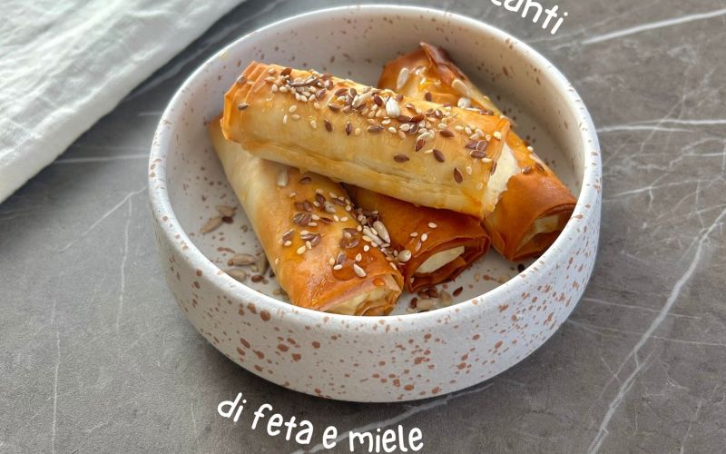 Stick Croccanti di feta e miele