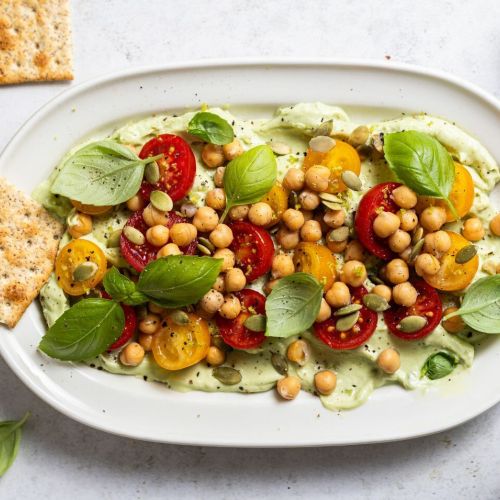 crema di avocado e yogurt greco antipasto proteico