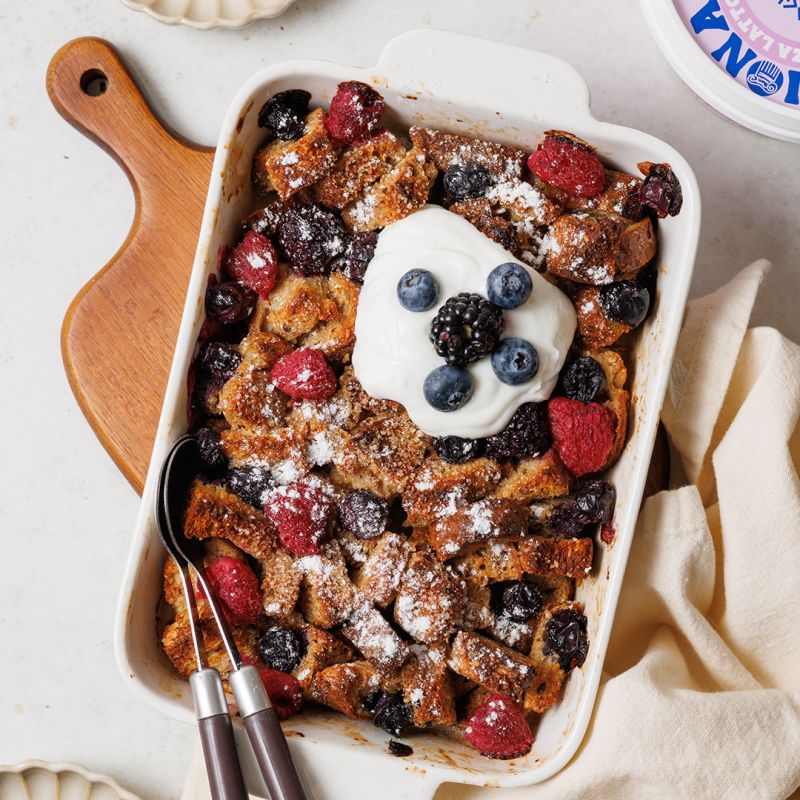 French Toast di pane al forno