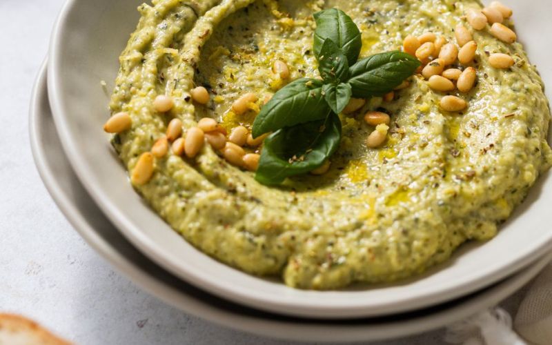 Babaganoush di zucchine e yogurt