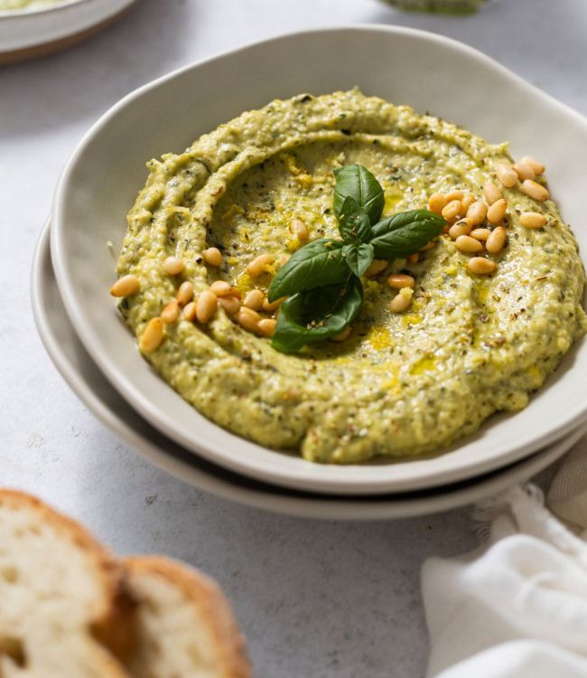 Babaganoush di zucchine e yogurt