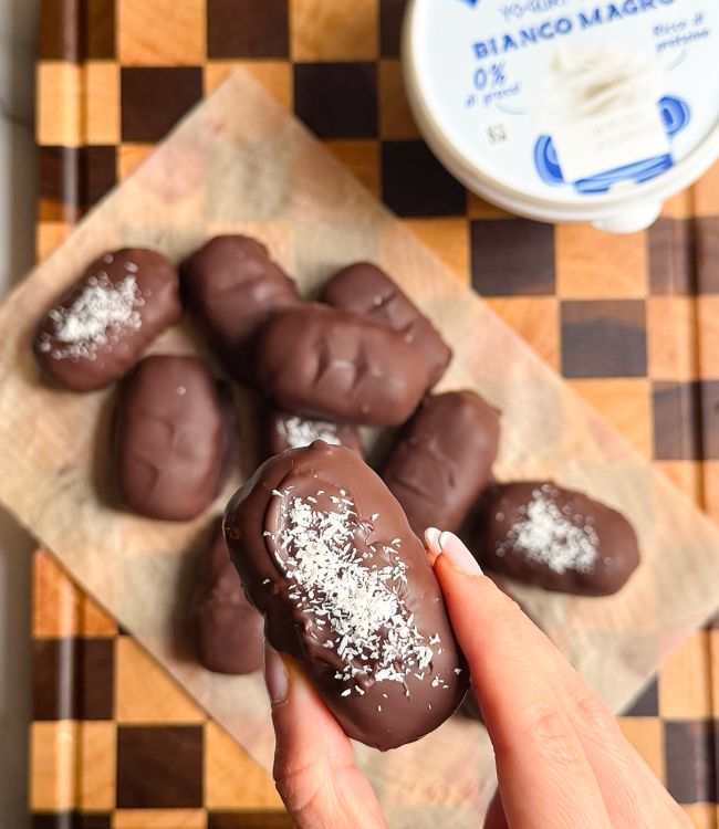 Dolcetti cocco e cioccolato