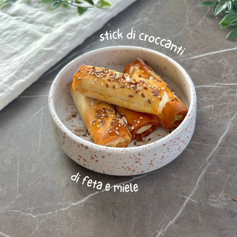 Stick Croccanti di feta e miele