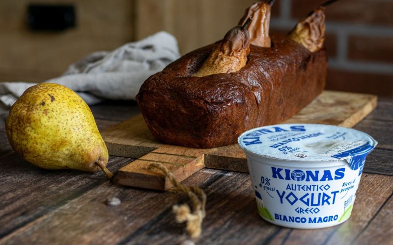 Plumcake cacao e pere