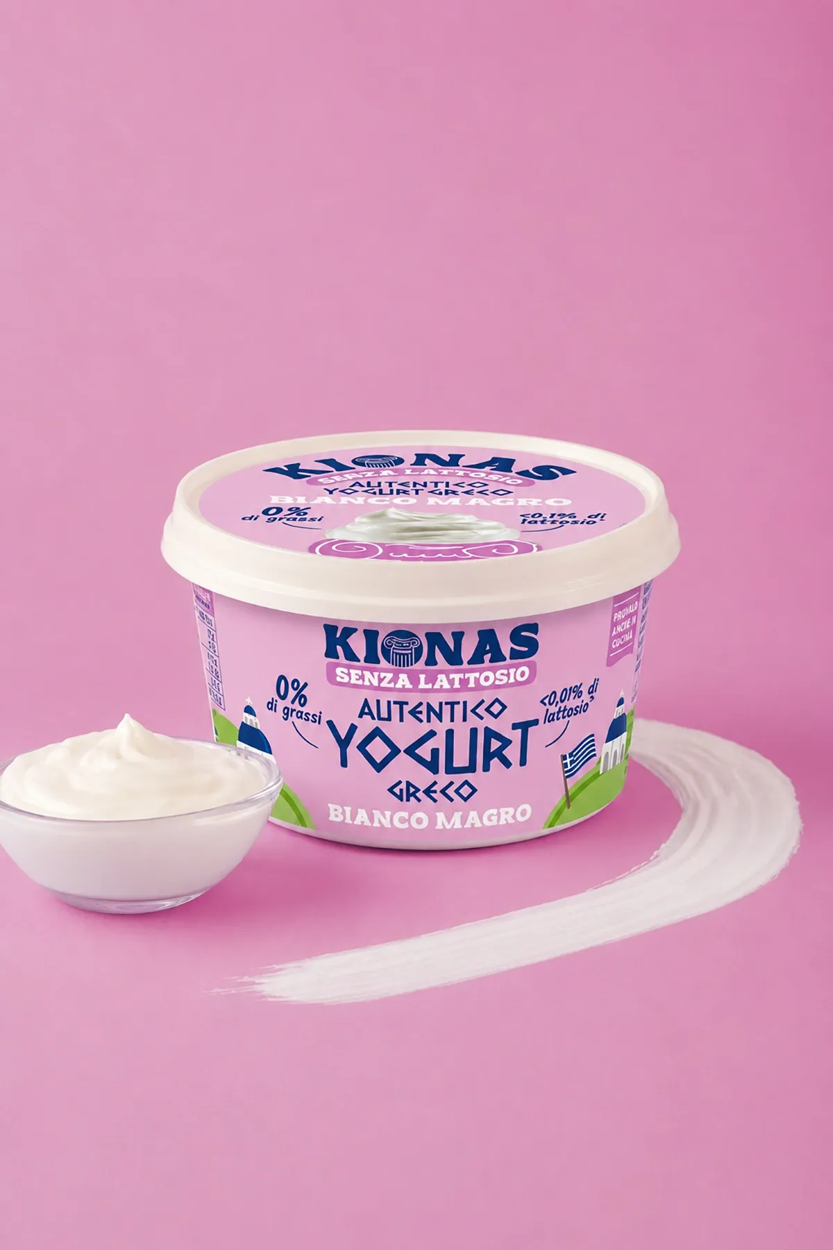 Yogurt Greco Bianco 500g Senza Lattosio