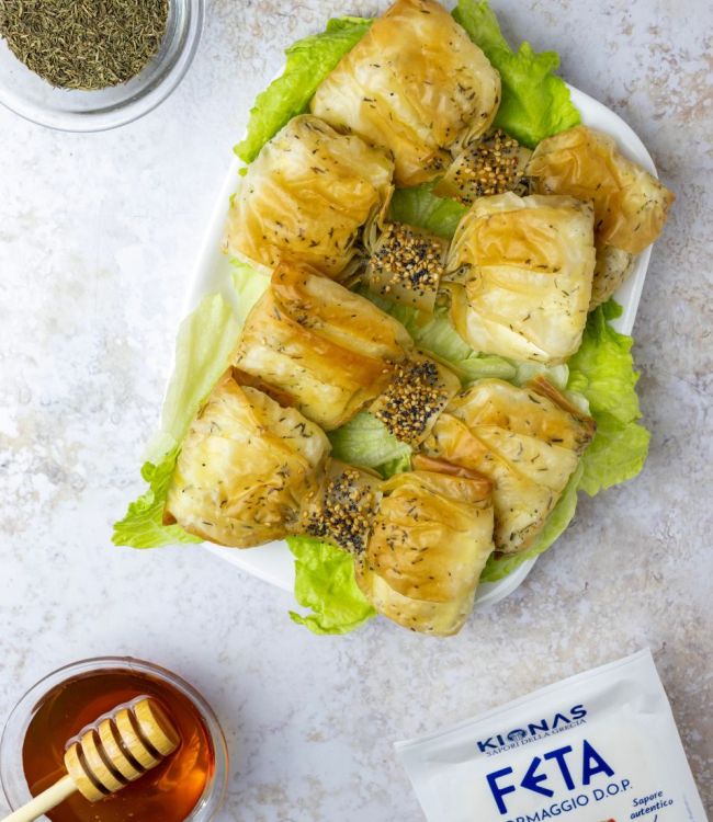Feta in pasta fillo