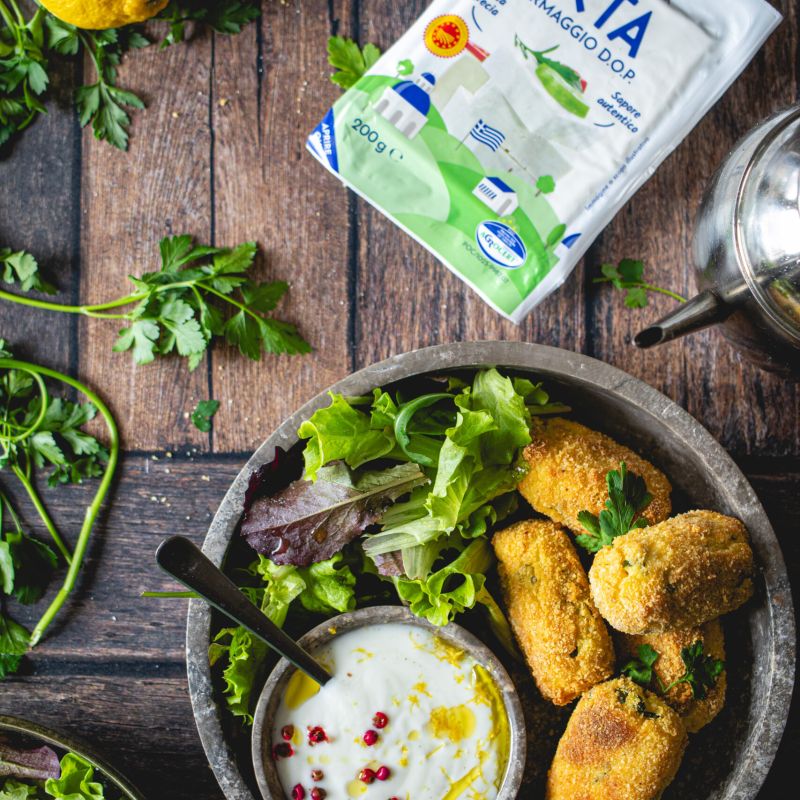 Crocchette di feta e patate