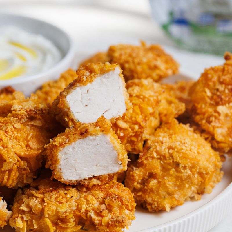 Nuggets di pollo allo yogurt