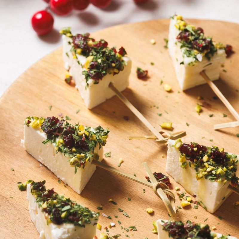 Alberelli di feta natalizi