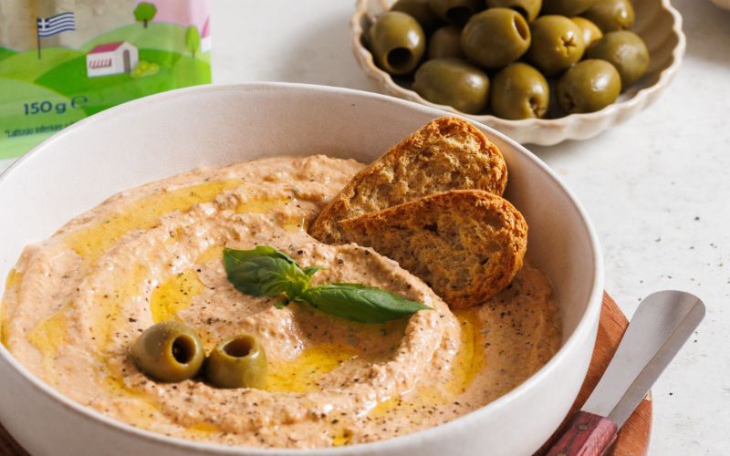 Crema Feta senza lattosio Kionas alla mediterranea