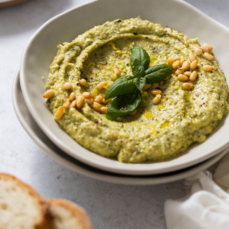 Babaganoush di zucchine e yogurt