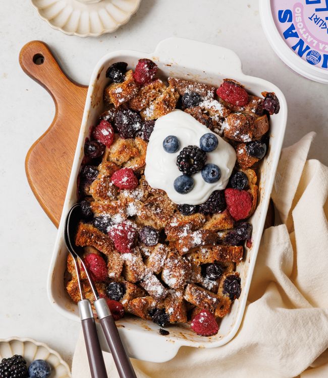 French Toast di pane al forno