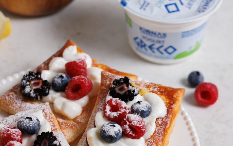Sfogliatine allo yogurt greco