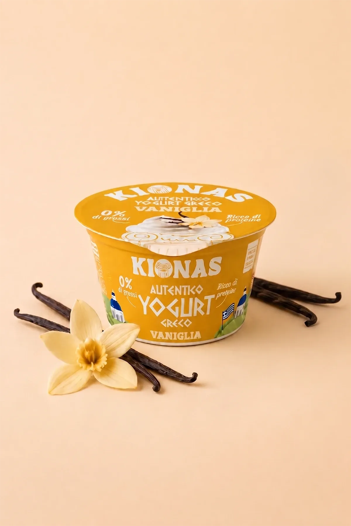 Yogurt Greco alla Vaniglia 0% di Grassi