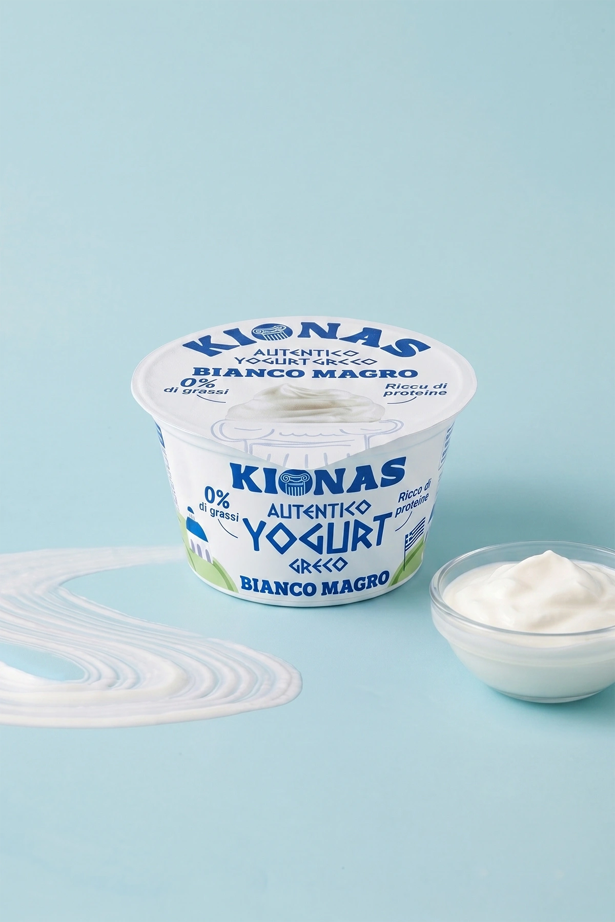 Yogurt Greco Bianco Magro Kionas - Fresco, cremoso e autenticamente greco!