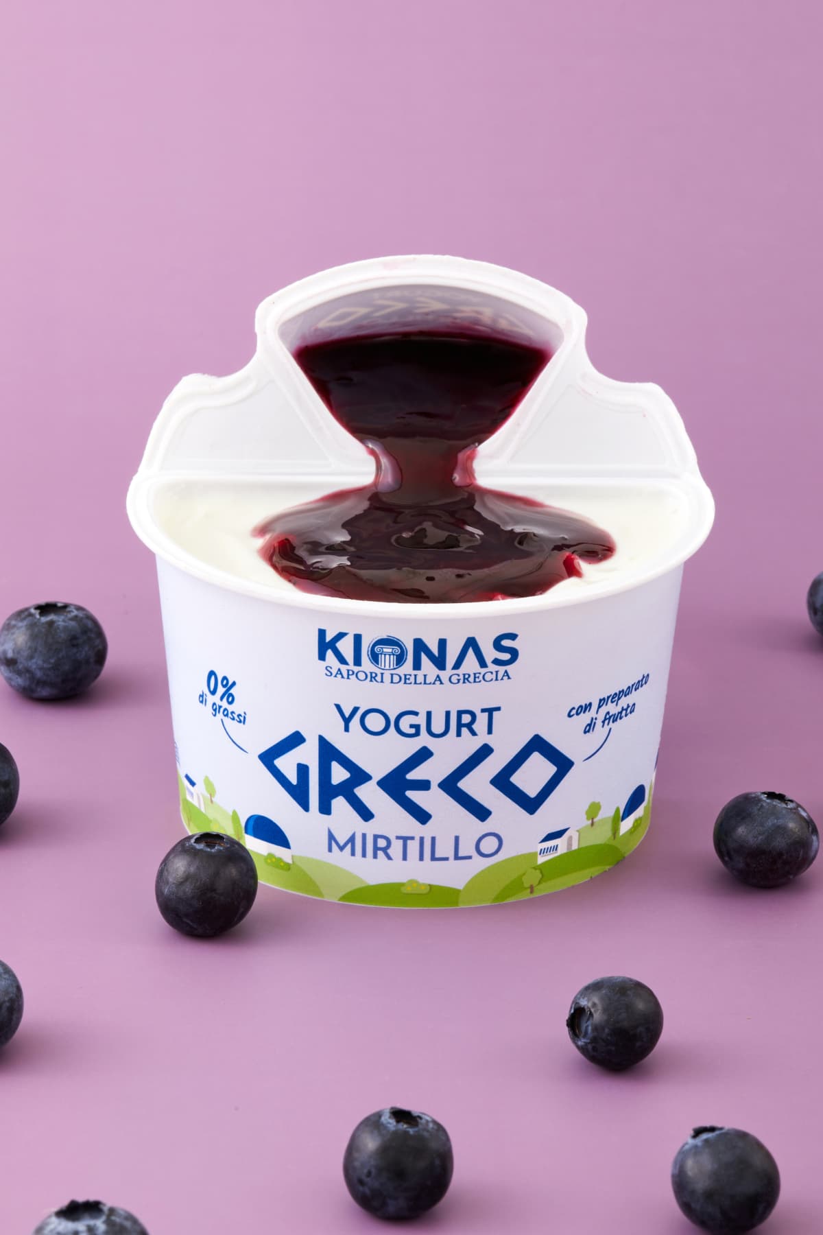 Yogurt Greco Mirtillo Kionas