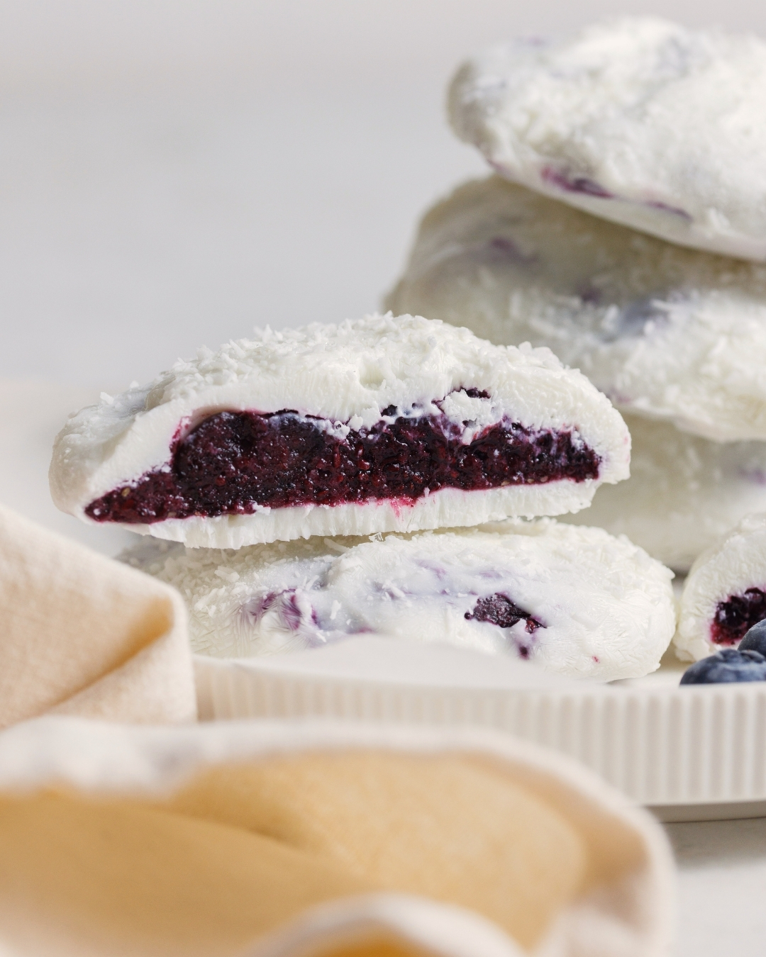 Bites yogurt e mirtilli