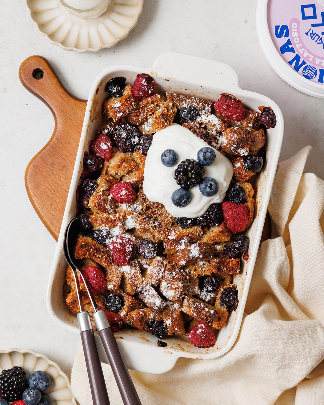 French Toast di pane al forno